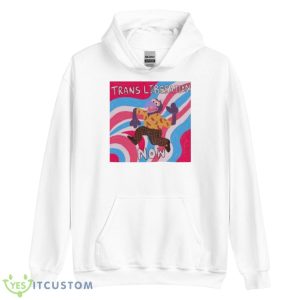 Gonzo Trans Liberation Now Shirt - Unisex Heavy Blend Hooded Sweatshirt