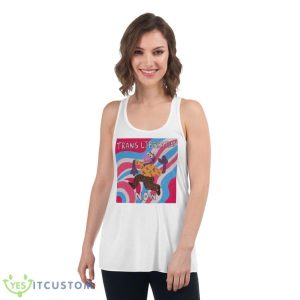 Gonzo Trans Liberation Now Shirt - Women's Flowy Racerback Tank