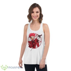 Got The Mic Hazbin Hotel Alastor Shirt - Women's Flowy Racerback Tank