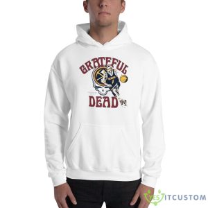 Grateful Dead Denver Nuggets Skull Skeleton 2023 Shirt - 18500 Unisex Heavy Blend Hooded Sweatshirt