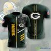 Green Bay Packers Performance 3d T-Shirt For Men And Women - Green Bay Packers T-shirt 3D Performance Short Sleeve_1