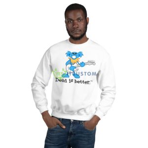 Guitar Dead Is Better Grateful Dead Shirt - 18000 Unisex Heavy Blend Crewneck Sweatshirt