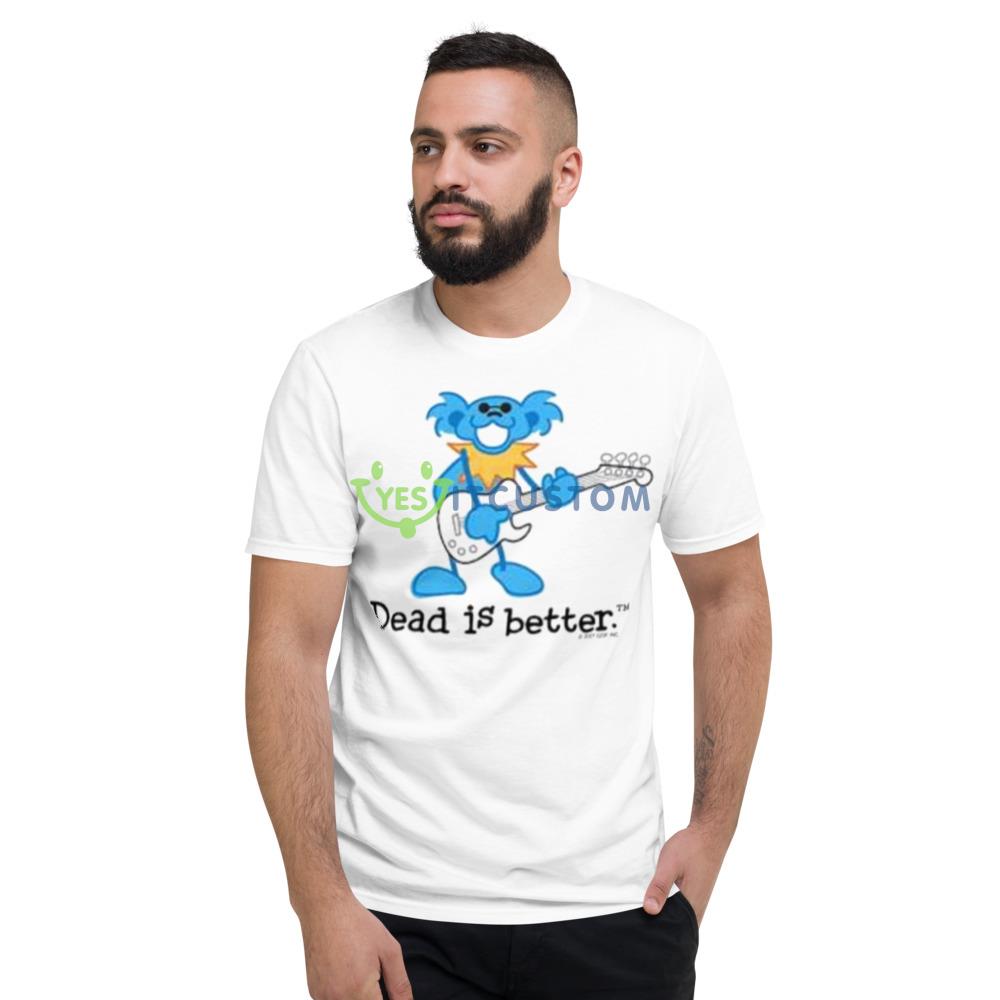 Guitar Dead Is Better Grateful Dead Shirt 5 Guitar Dead Is Better Grateful Dead Shirt - 980 Lightweight Fashion Short Sleeve T-Shirt