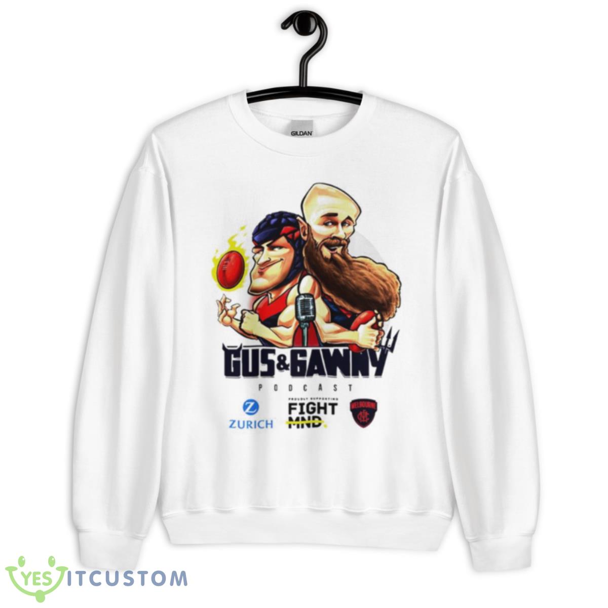 Gus And Gawny Podcast Shirt 2 Gus And Gawny Podcast Shirt - Unisex Heavy Blend Crewneck Sweatshirt