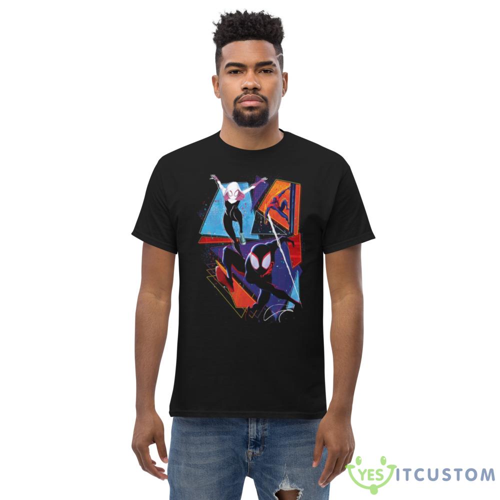 Gwen Stacy Miles Morales Across Spiderman shirt 5 Gwen Stacy Miles Morales Across Spiderman shirt - Men’s Classic Tee Gildan 5000