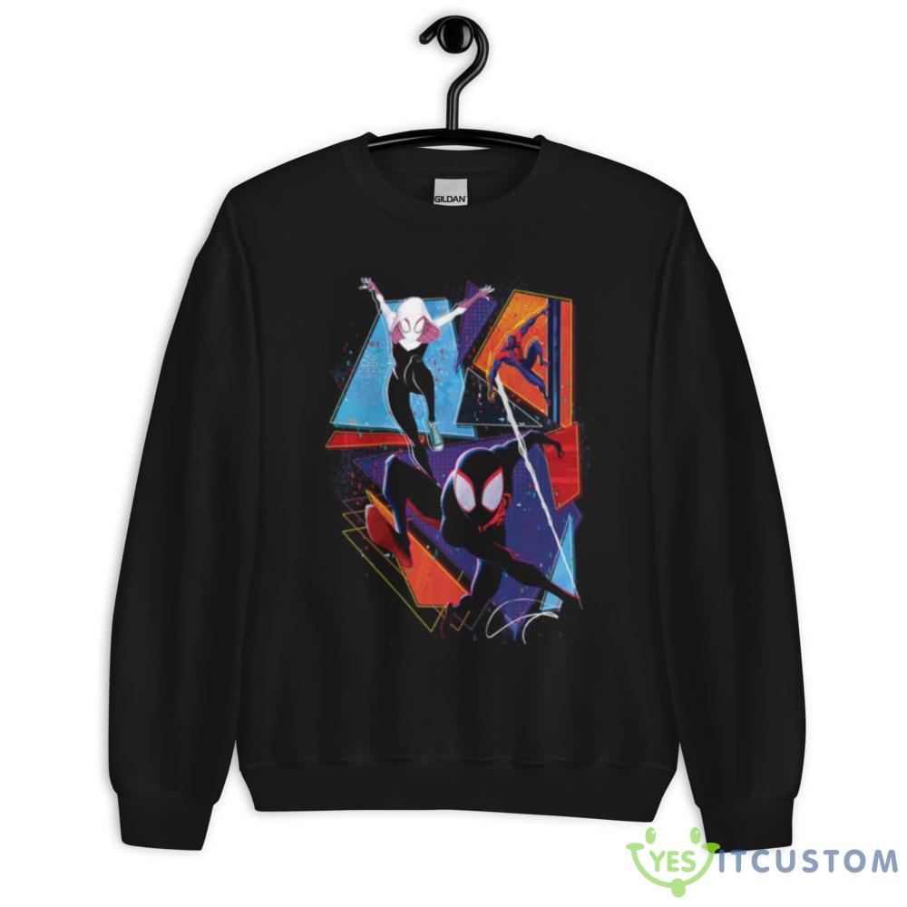 Gwen Stacy Miles Morales Across Spiderman shirt 10 Gwen Stacy Miles Morales Across Spiderman shirt - 18000 Unisex Heavy Blend Crewneck Sweatshirt