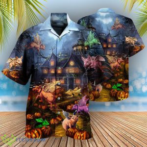 Halloween When Pigs Fly Night Hawaiian Shirt For Men And Women 3 Halloween When Pigs Fly Night Hawaiian Shirt For Men And Women - Halloween When Pigs Fly Night - Hawaiian Shirt - Owl Ohh_2