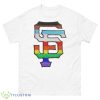 Happy Pride Month 2023 SF Giants Logo T Shirt - 500 Men’s Classic Tee Gildan