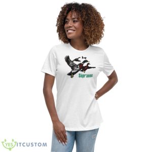 HBO The Sopranos Duck Shirt - Women's Relaxed Short Sleeve Jersey Tee