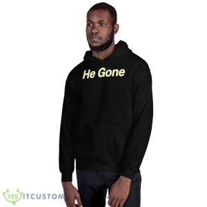 He gone shirt - 18500 Unisex Heavy Blend Hooded Sweatshirt