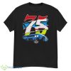 Heather Gray NASCAR 75th Anniversary 2023 T Shirt - G500 Men’s Classic T-Shirt