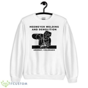 Heemeyer Welding And Demolition Shirt - Unisex Heavy Blend Crewneck Sweatshirt