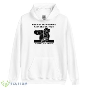 Heemeyer Welding And Demolition Shirt - Unisex Heavy Blend Hooded Sweatshirt