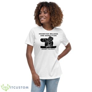 Heemeyer Welding And Demolition Shirt - Women's Relaxed Short Sleeve Jersey Tee