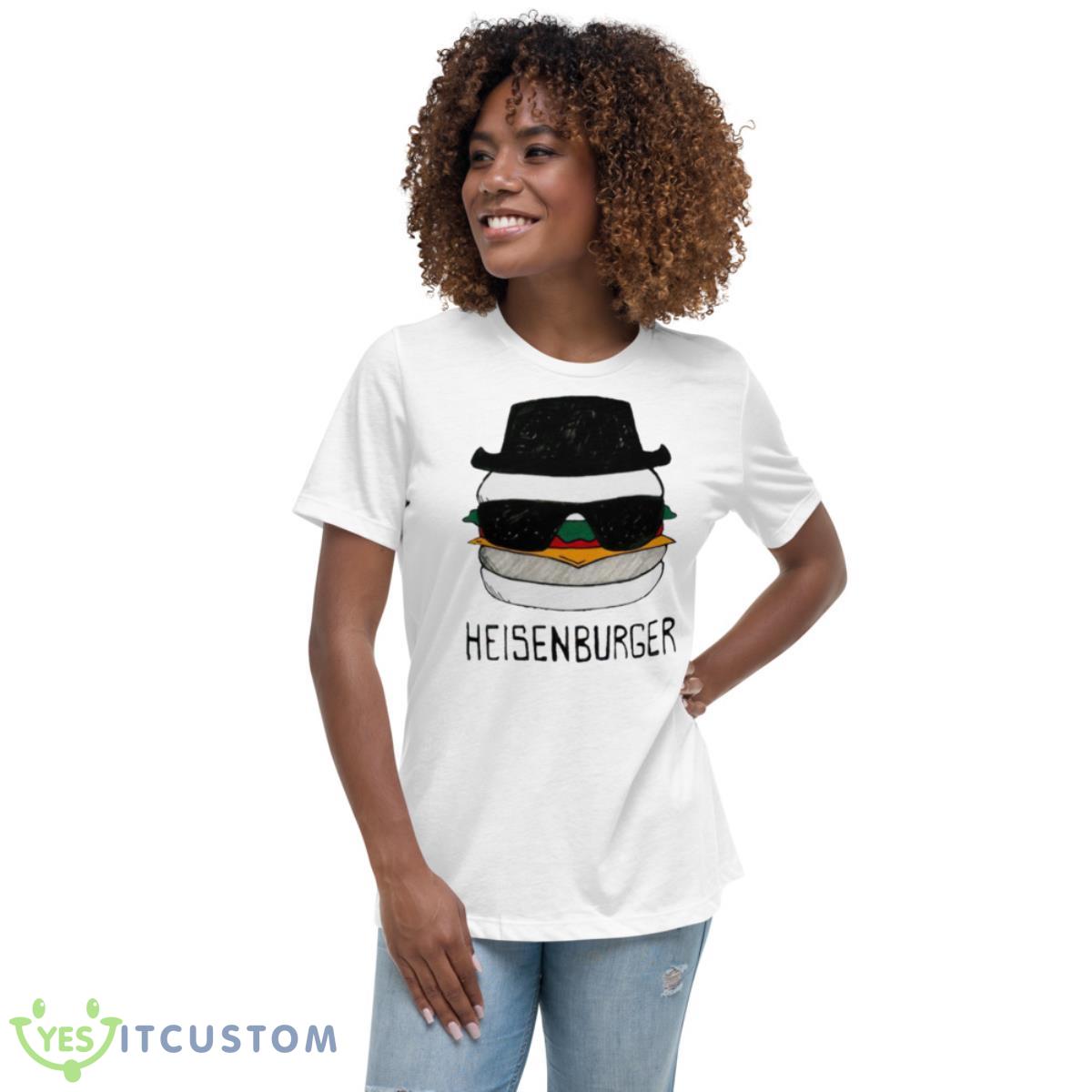 Heisenburger parody shirt 5 Heisenburger parody shirt - Women's Relaxed Short Sleeve Jersey Tee