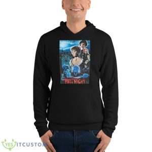 Hell Night Linda Blair Shirt - Unisex Fleece Pullover Hoodie