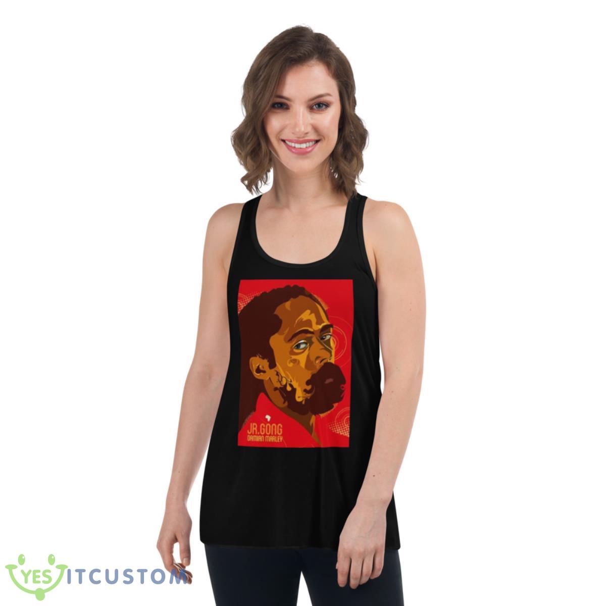Hmm Damian Marley Shirt 5 Hmm Damian Marley Shirt - Women's Flowy Racerback Tank