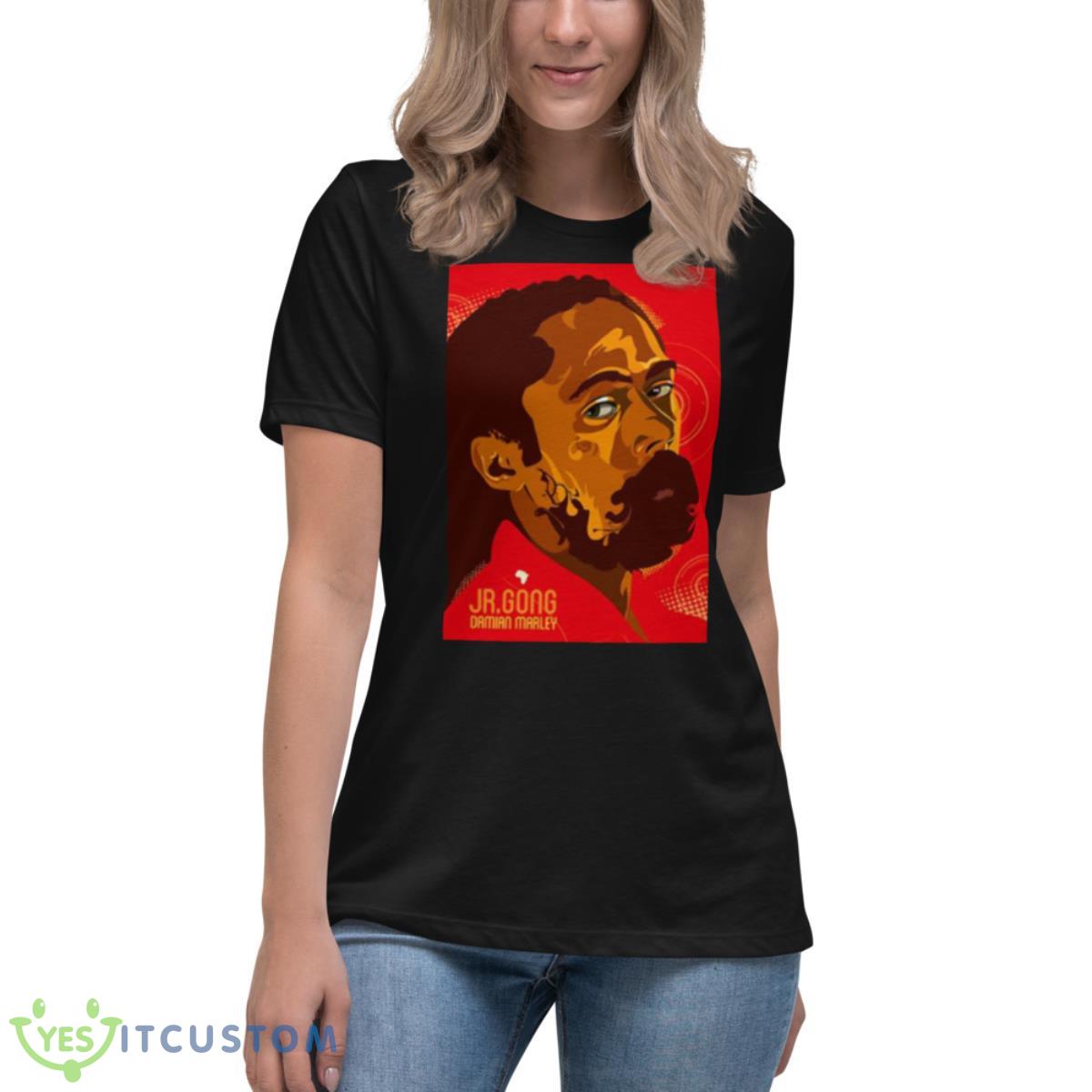 Hmm Damian Marley Shirt 6 Hmm Damian Marley Shirt - Women's Relaxed Short Sleeve Jersey Tee