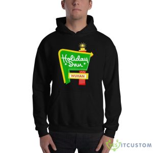 Holiday Wuhan Black T Shirt 6 Holiday Wuhan Black T Shirt - 18500 Unisex Heavy Blend Hooded Sweatshirt
