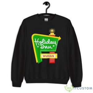 Holiday Wuhan Black T Shirt - 18000 Unisex Heavy Blend Crewneck Sweatshirt