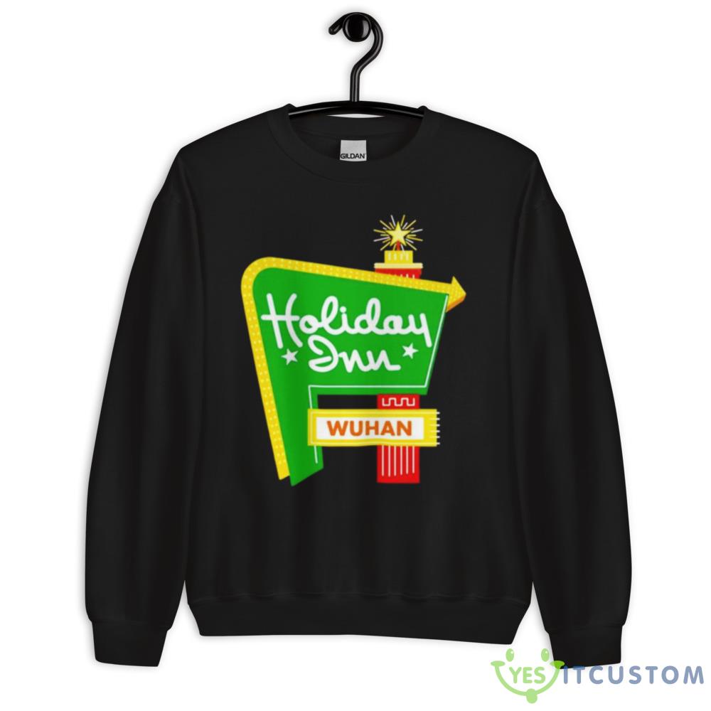 Holiday Wuhan Black T Shirt 10 Holiday Wuhan Black T Shirt - 18000 Unisex Heavy Blend Crewneck Sweatshirt