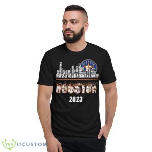 Houston Astros 2023 Season Team Players Names In City Shirt 7 Houston Astros 2023 Season Team Players Names In City Shirt - Short Sleeve T-Shirt