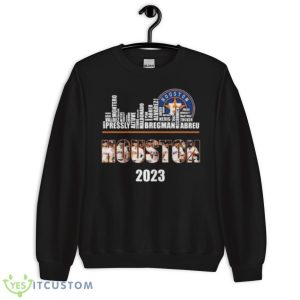 Houston Astros 2023 Season Team Players Names In City Shirt 8 Houston Astros 2023 Season Team Players Names In City Shirt - Unisex Crewneck Sweatshirt