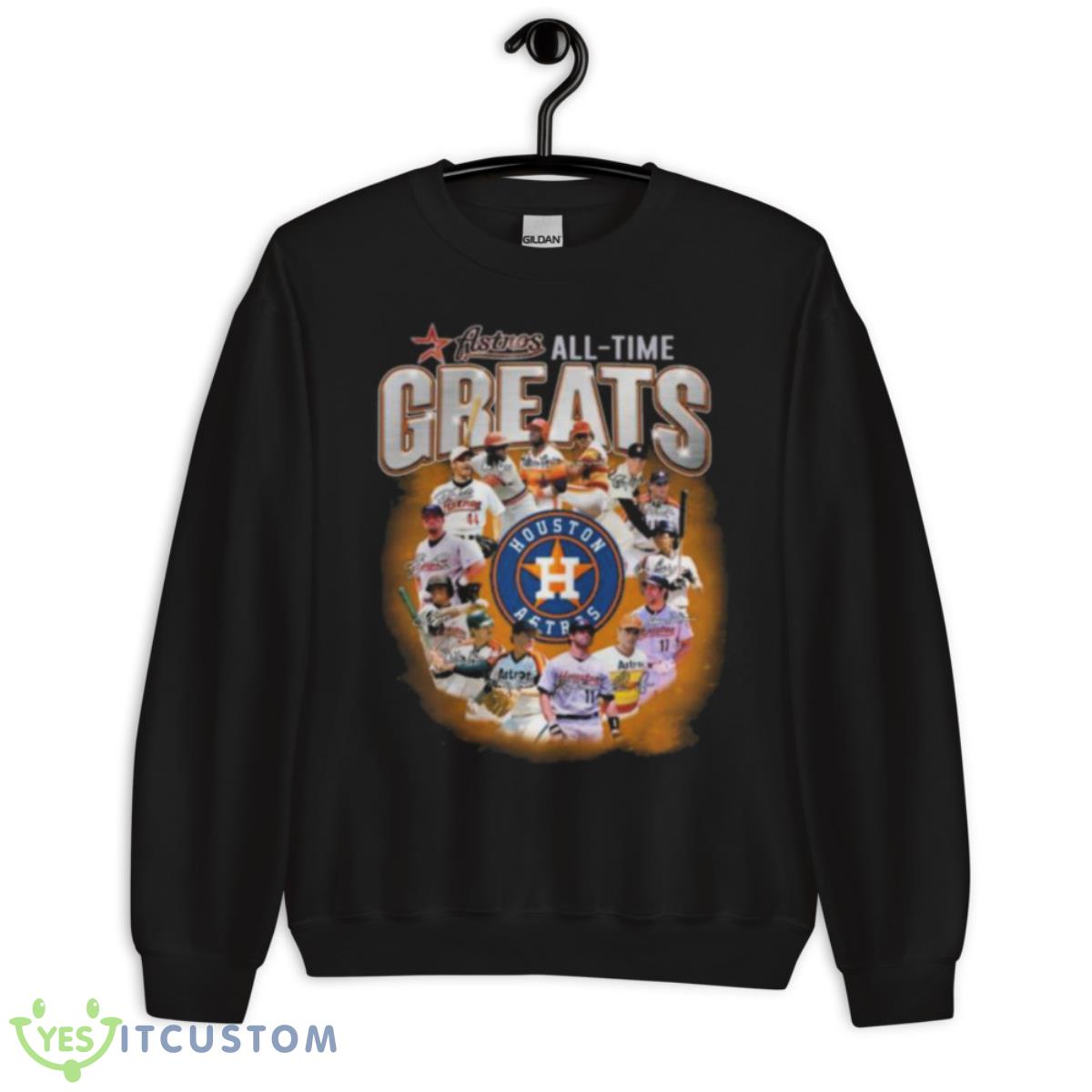 Houston Astros All Time Greats Signatures 2023 Shirt 13 Houston Astros All Time Greats Signatures 2023 Shirt - Unisex Crewneck Sweatshirt