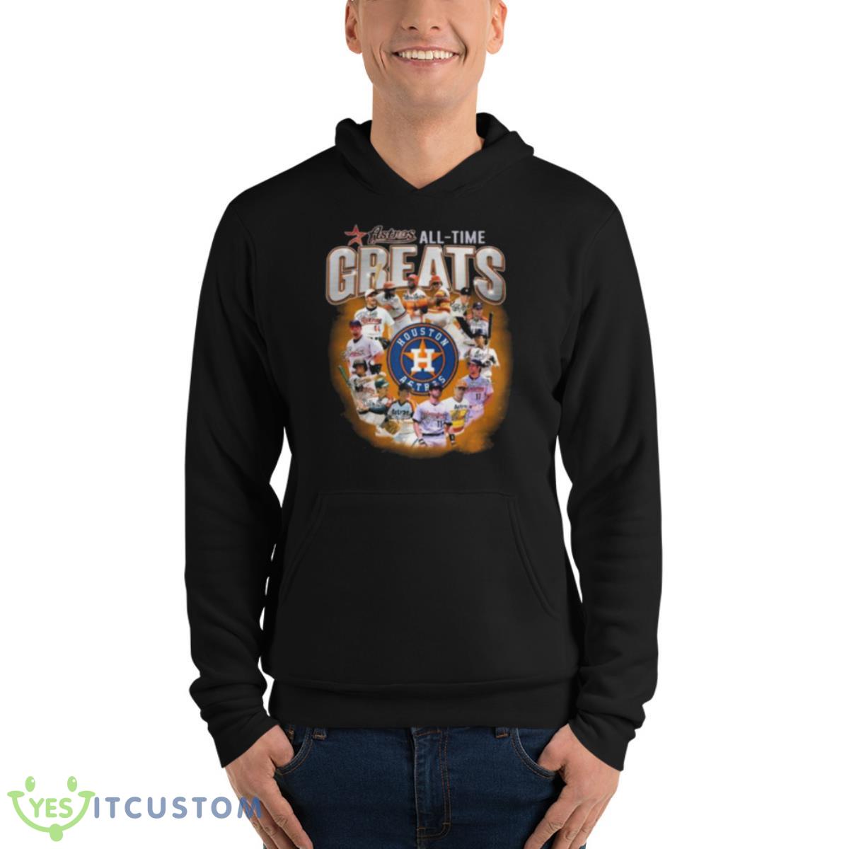 Houston Astros All Time Greats Signatures 2023 Shirt 4 Houston Astros All Time Greats Signatures 2023 Shirt - Unisex Fleece Pullover Hoodie