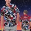 Houston Texans Personalized Name Tropical Floral Men Women Hawaiian Shirt And Shorts For NFL Football Fans Product Photo 1