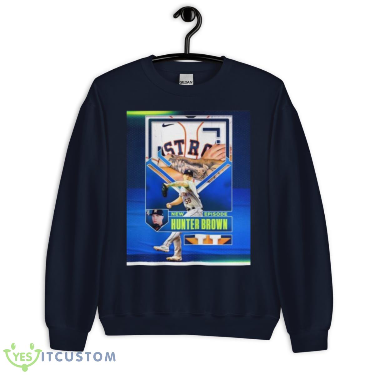 Hunter Brown New Episode Shirt 2 Hunter Brown New Episode Shirt - Unisex Crewneck Sweatshirt-1