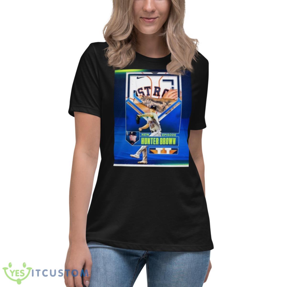 Hunter Brown New Episode Shirt 6 Hunter Brown New Episode Shirt - Women's Relaxed Short Sleeve Jersey Tee
