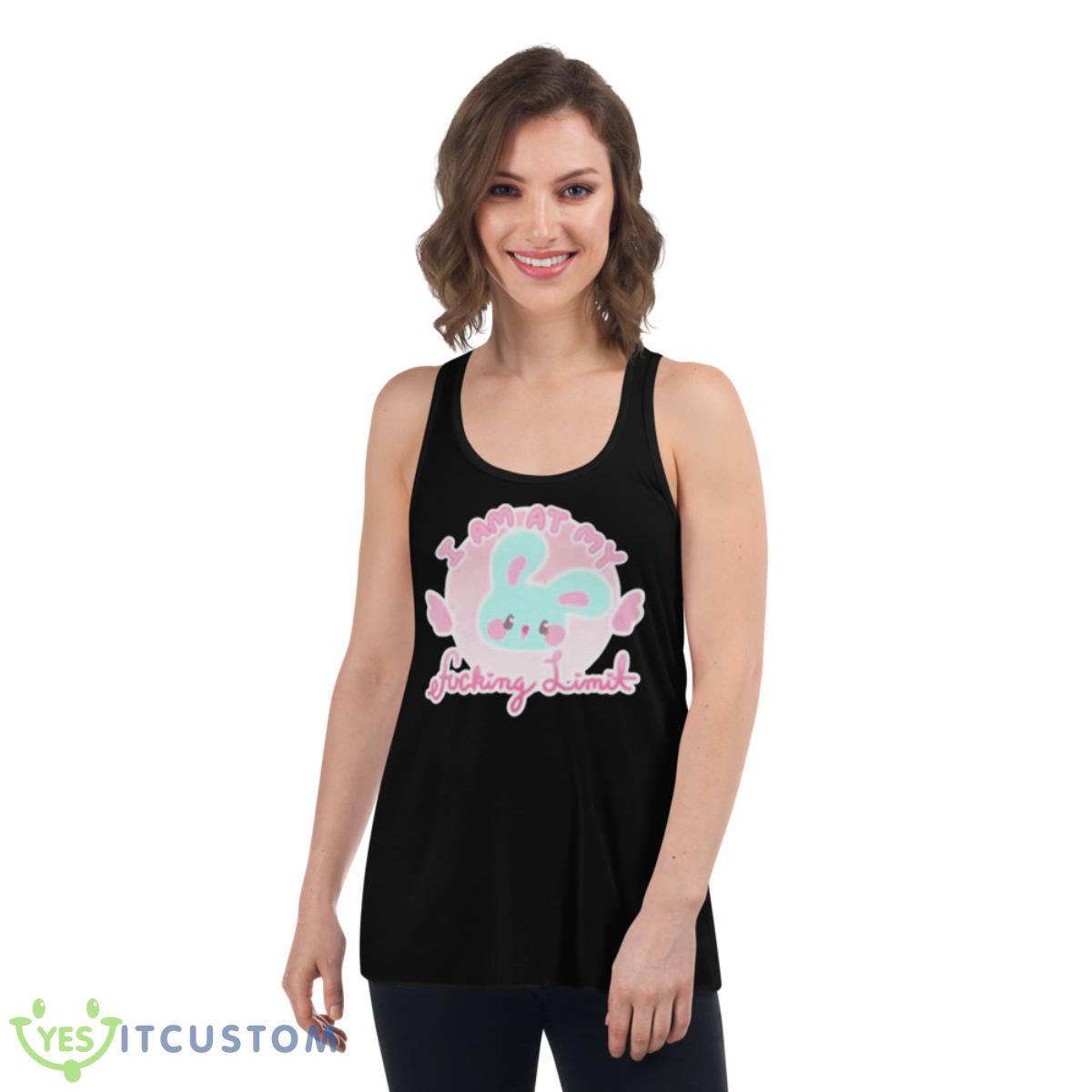 I Am At My Fucking Limit Shirt 5 I Am At My Fucking Limit Shirt - Women's Flowy Racerback Tank