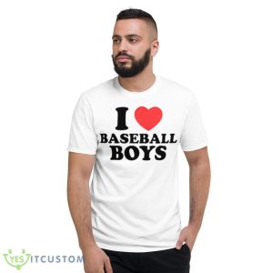 I Love Baseball Boys Shirt 10 I Love Baseball Boys Shirt - 980 Lightweight Fashion Short Sleeve T-Shirt
