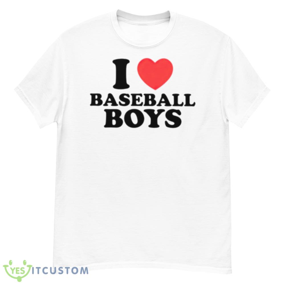 I Love Baseball Boys Shirt 6 I Love Baseball Boys Shirt - Men’s Classic Tee Gildan 5000