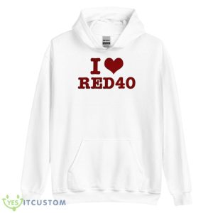 I Love Red 40 T Shirt 7 I Love Red 40 T Shirt - Unisex Heavy Blend Hooded Sweatshirt