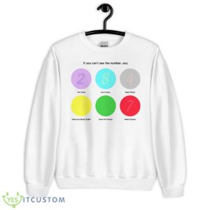 If You Can’t See The Number You Shirt - Unisex Heavy Blend Crewneck Sweatshirt