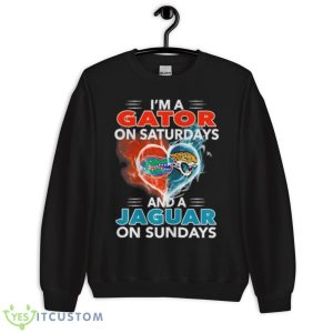 I’m A Gator On Saturdays And A Jaguar On Sundays 2023 Shirt - Unisex Crewneck Sweatshirt