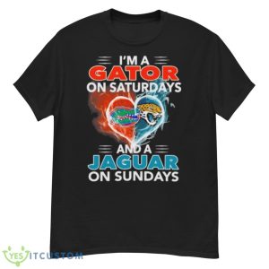 I’m A Gator On Saturdays And A Jaguar On Sundays 2023 Shirt - G500 Men’s Classic T-Shirt