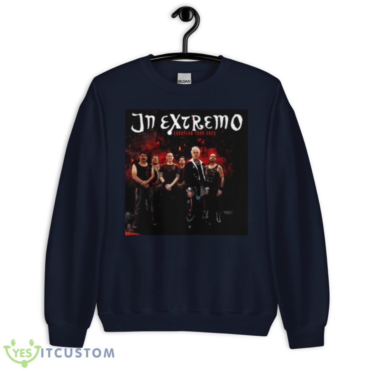 In Extremo Tour 2023 Fiba1 Shirt 2 In Extremo Tour 2023 Fiba1 Shirt - Unisex Crewneck Sweatshirt-1