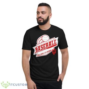 Indiana Hoosiers 2023 Ncaa Division I Baseball Championship The Road To Omaha Logo Shirt 7 Indiana Hoosiers 2023 Ncaa Division I Baseball Championship The Road To Omaha Logo Shirt - Short Sleeve T-Shirt