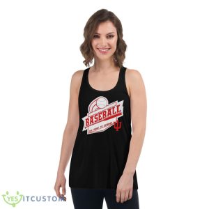 Indiana Hoosiers 2023 Ncaa Division I Baseball Championship The Road To Omaha Logo Shirt 10 Indiana Hoosiers 2023 Ncaa Division I Baseball Championship The Road To Omaha Logo Shirt - Women's Flowy Racerback Tank