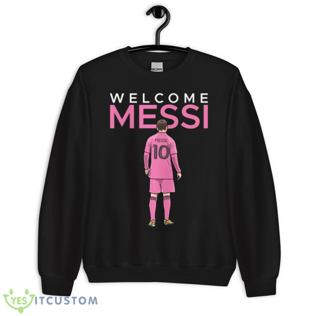 Inter Miami Welcome Messi 3 Inter Miami Welcome Messi - Unisex Crewneck Sweatshirt
