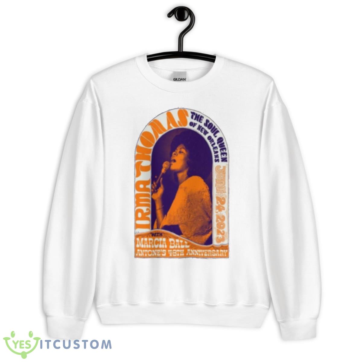 Irma Thomas Austin Antone’s Jun 24, 2023 Shirt 11 Irma Thomas Austin Antone’s Jun 24, 2023 Shirt - Unisex Heavy Blend Crewneck Sweatshirt