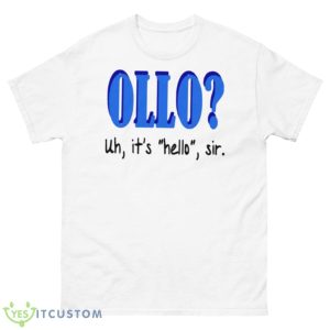 It’s Hello Megamind Shirt - 500 Men’s Classic Tee Gildan