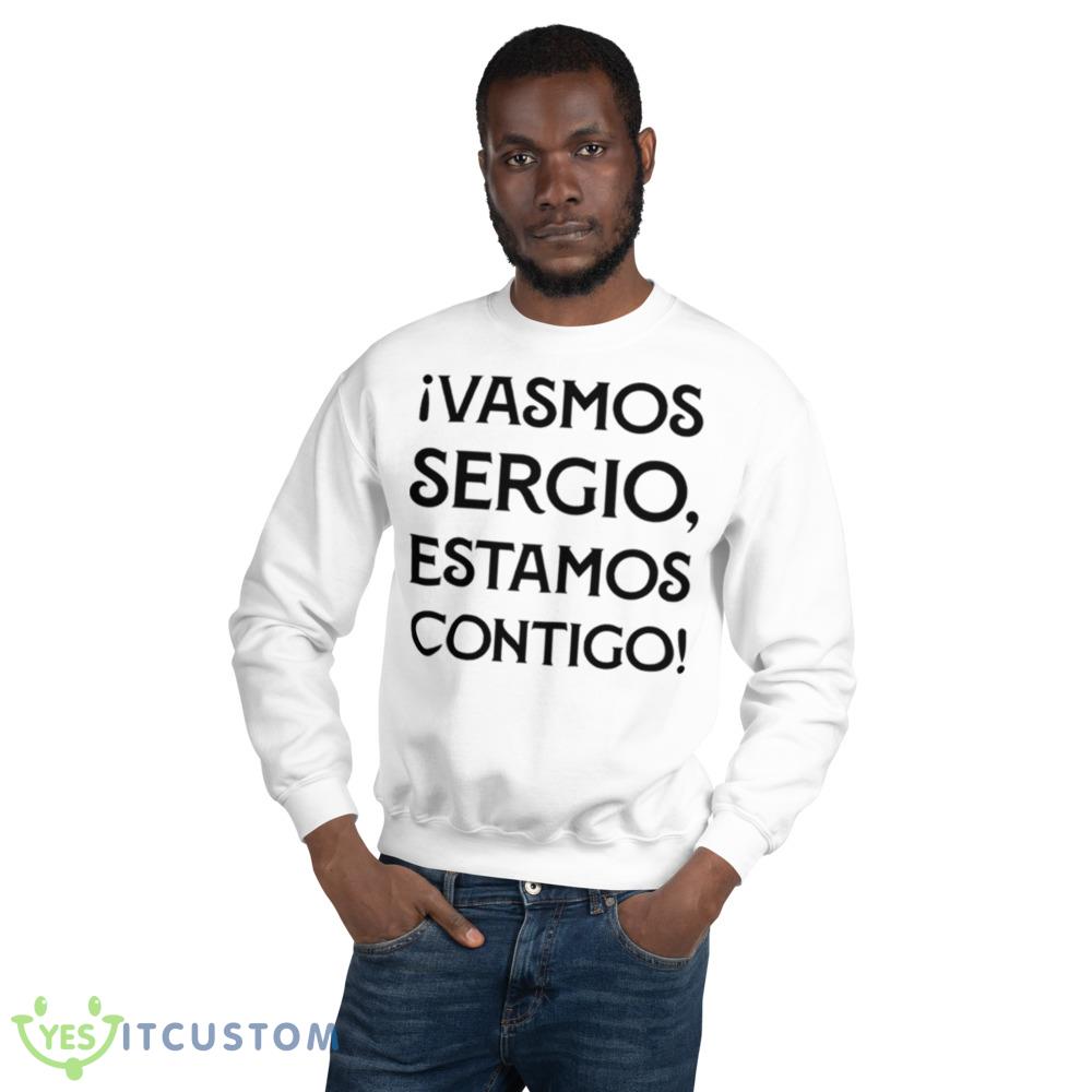 Ivamos sergio estamos contigo shirt 12 Ivamos sergio estamos contigo shirt - 18000 Unisex Heavy Blend Crewneck Sweatshirt