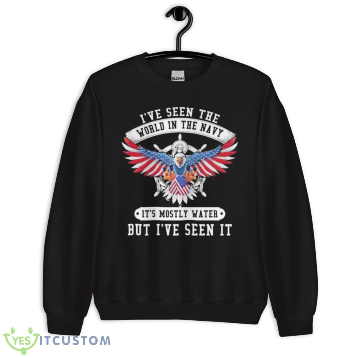 I’ve Seen The World In The Navy It’s Mostly Water But I’ve Seen It 2023 Shirt 13 I’ve Seen The World In The Navy It’s Mostly Water But I’ve Seen It 2023 Shirt - Unisex Crewneck Sweatshirt