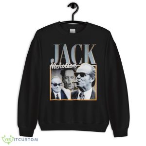 Jack Nicholson white and black Graphics Shirt - 18000 Unisex Heavy Blend Crewneck Sweatshirt