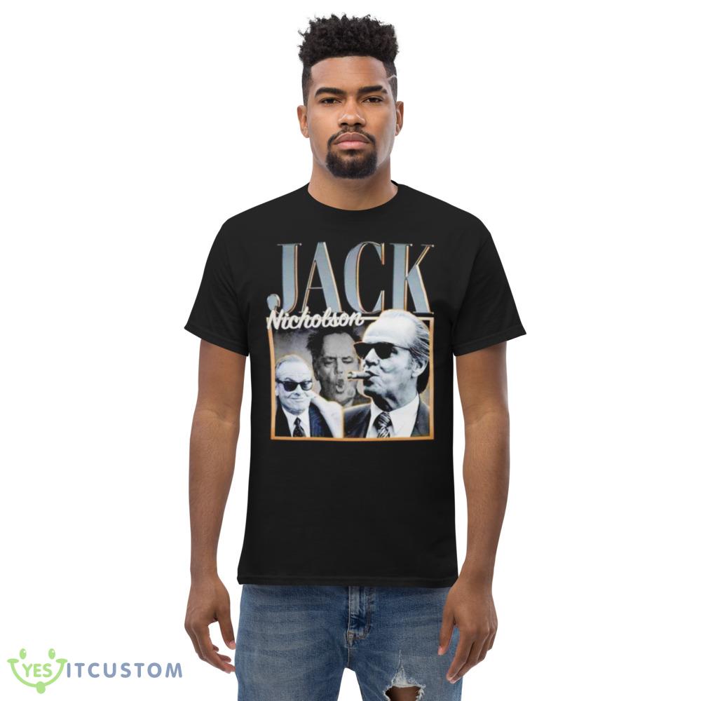 Jack Nicholson white and black Graphics Shirt 5 Jack Nicholson white and black Graphics Shirt - Men’s Classic Tee Gildan 5000
