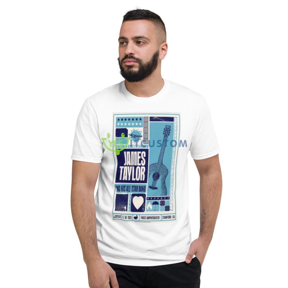 James Taylor Stanford 2023 Shirt 5 James Taylor Stanford 2023 Shirt - 980 Lightweight Fashion Short Sleeve T-Shirt